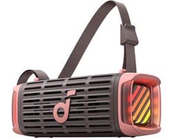 soundcore Boom 3i van Anker - Robuuste outdoorluidspreker - Bluetooth-luidspreker - Waterdicht IP68 - 50W BassUp 2.0-geluid - Bluetooth 5.3 - 16 uur speeltijd - Lichtshow + TWS-stereo - Kajakken - Vissen - Kamperen
