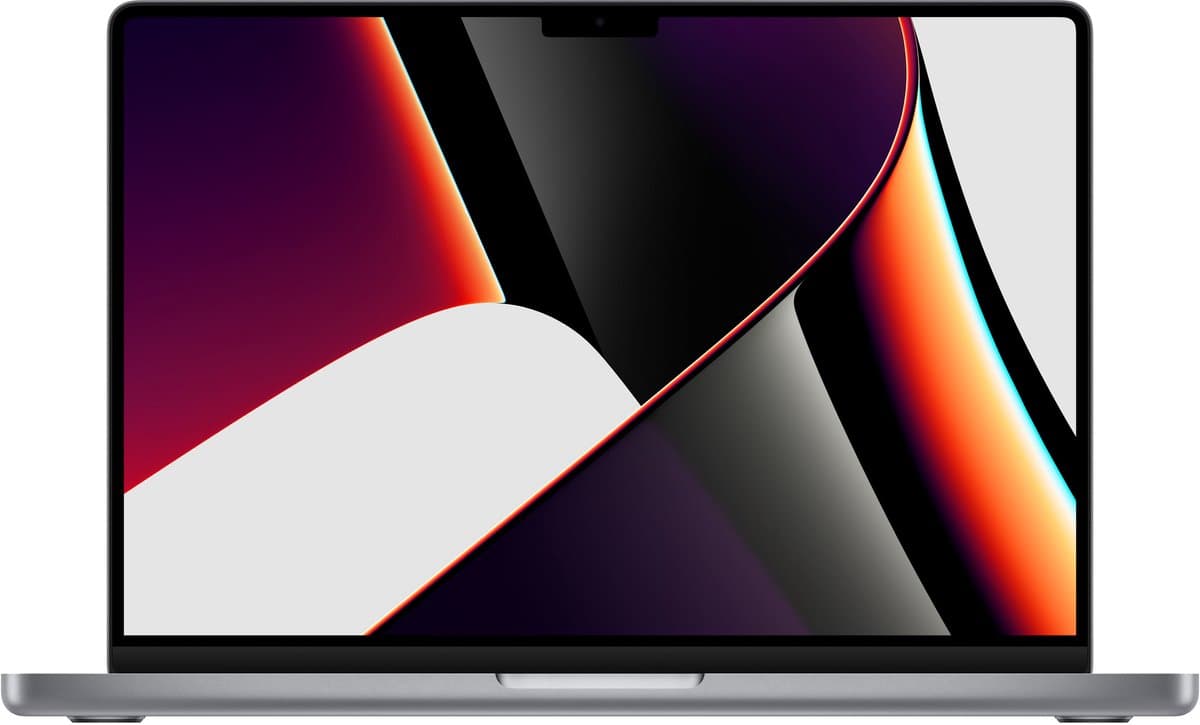 Apple MacBook Pro (2021) MKGP3N/A - 14 inch - Apple M1 Pro - 512 GB - Space Grey — afbeelding 1