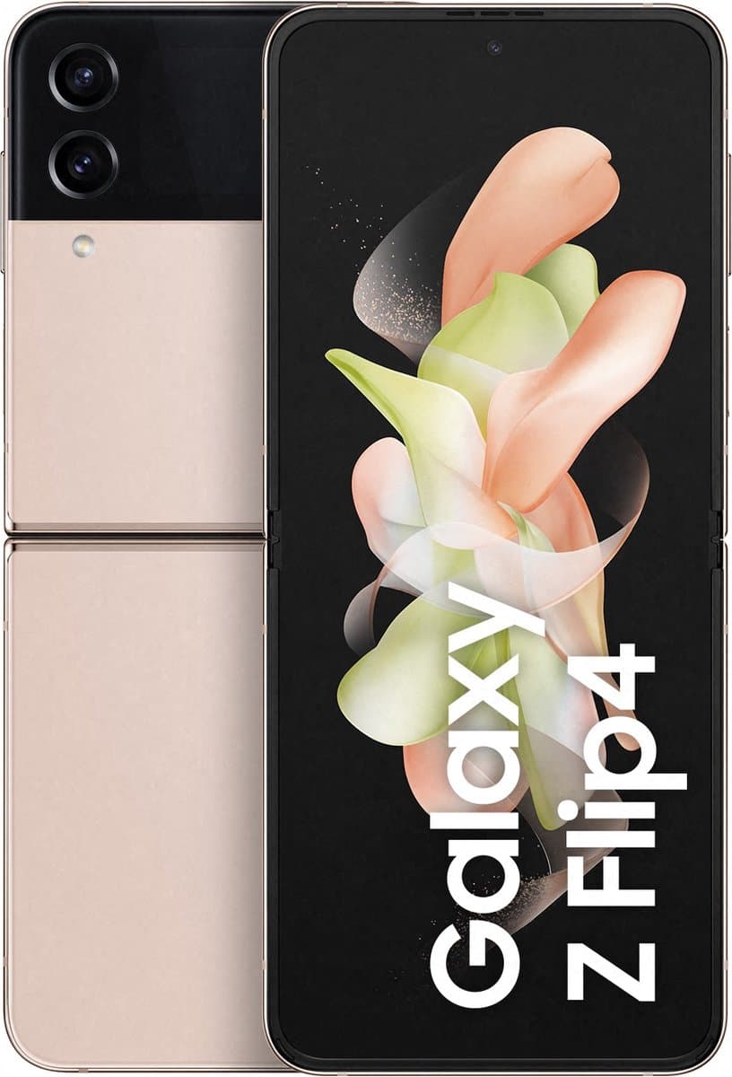 Samsung Galaxy Z Flip 4 - 128GB - 5G - Pink Gold — afbeelding 1