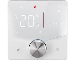 Slimme Thermostaat - WiFi Thermostaat APP Thermostaat - Energie Besparen - App Bediening - 41-95 Graden F - Wit