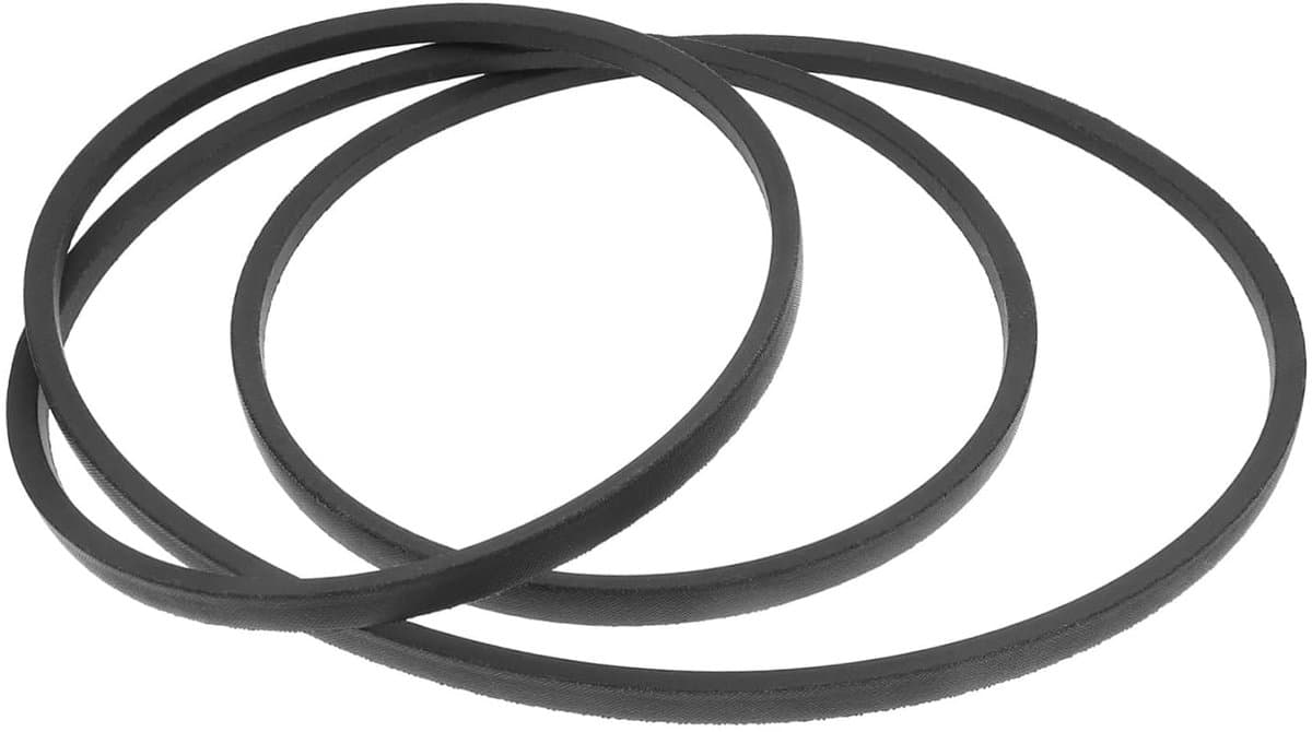 Grasmaaier Aandrijfriem - Reserveonderdeel Maaier - Gazon Onderhouden - Robuuste Rubber Constructie - 243 x 106 cm - Zwart — afbeelding 1