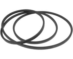 Grasmaaier Aandrijfriem - Reserveonderdeel Maaier - Gazon Onderhouden - Robuuste Rubber Constructie - 243 x 106 cm - Zwart