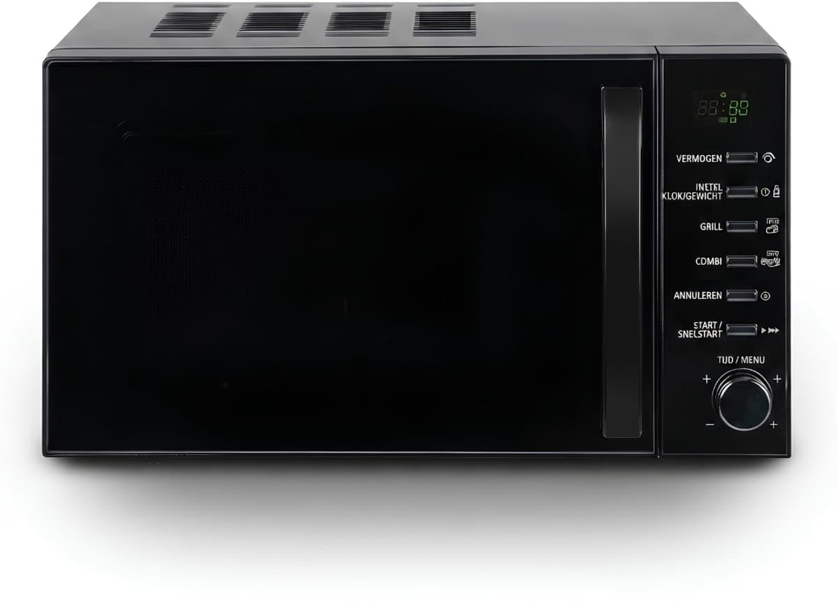 Magnetron - Vrijstaand - Airfryer - Zwart - 10cm x 10cm x 10cm — afbeelding 1
