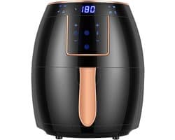 Digitale Friteuse Oven - Hetelucht Frituur - Gezond Koken - Multifunctioneel Apparaat - 5.5 Liter - Zwart