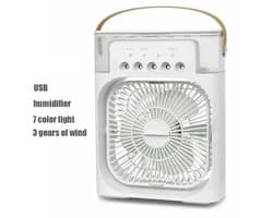 NordHaus Luchtkoeler - Aircooler - Luchtbevochtiger - 3-in-1 Koeling met 3 Snelheden - Wit 23 x 15,3 x 7 cm