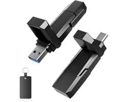 QORA® SSD Externe Harde QORAijven - SSD Externe Harde QORAijf - Zwart - 13cm x 9cm x 2cm