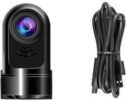 360 Graden Dashcam - Eenheidsmaat - Draaibare Videorecorder met 1080p Resolutie - Voor- en Achteraanzicht - Voor Auto's