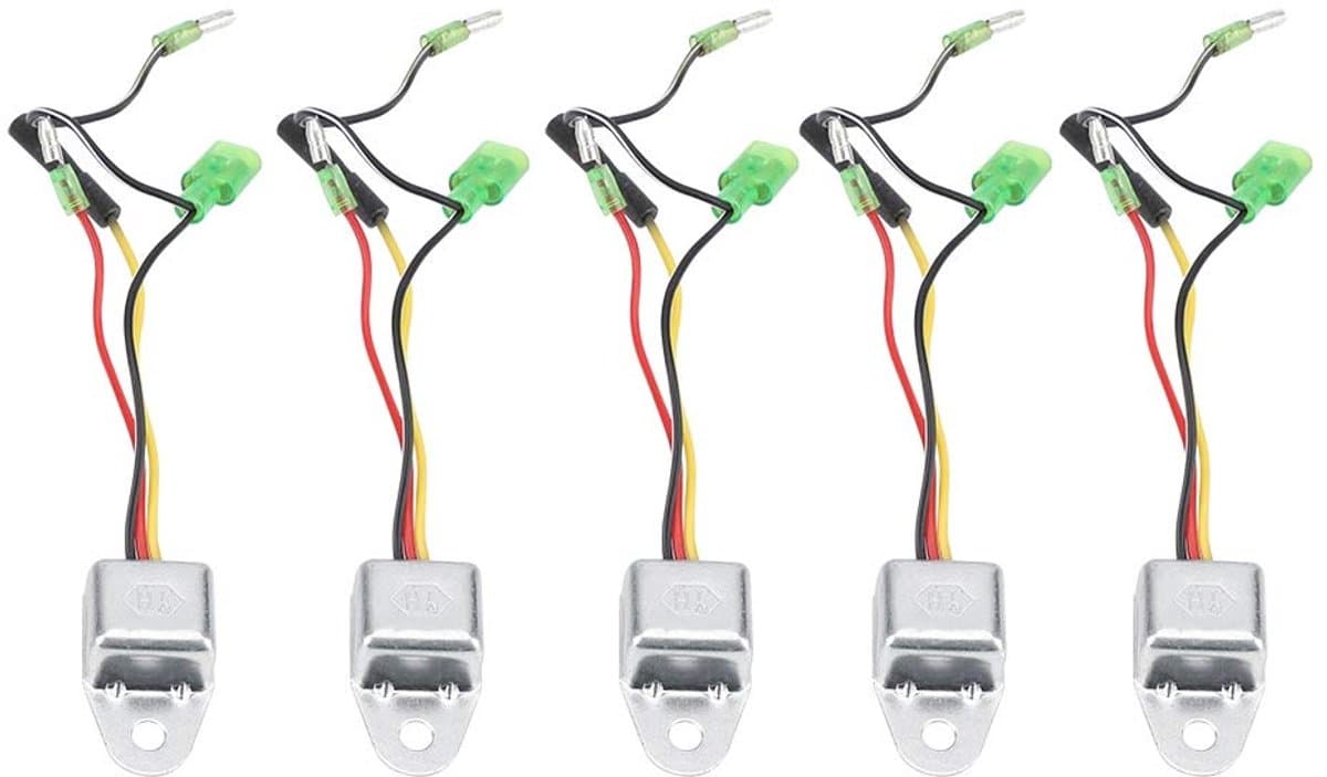 SnelShoppen - 5x Lage Olie Sensor met Alarm voor GX160 GX200 GX240 GX270 GX340 GX390 Motor Generator en Grasmaaier Onderdelen Waterpomp — afbeelding 1