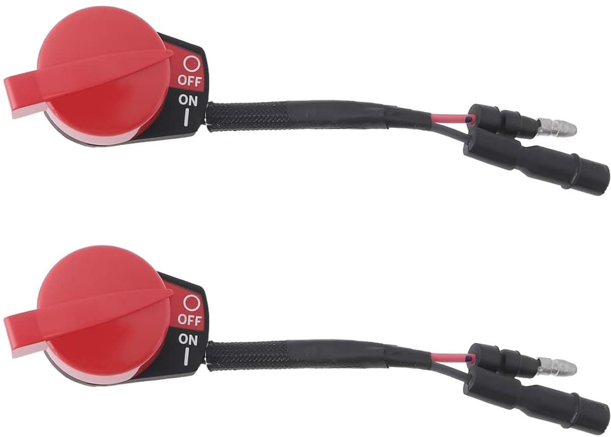 SnelShoppen - 2 Stuks Motor Stop Schakelaar Voor Grasmaaier Stop Schakelaar met Schroef 35120-Z5T-0031 Compatibel met Honda GX240 GX270 GX340 GX390 — afbeelding 1
