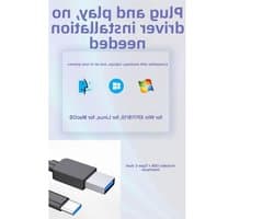Externe Optische Drive - Brander Hub - Bestanden Overzetten - 7-in-1 Docking Station - 155 x 143 x 23 mm