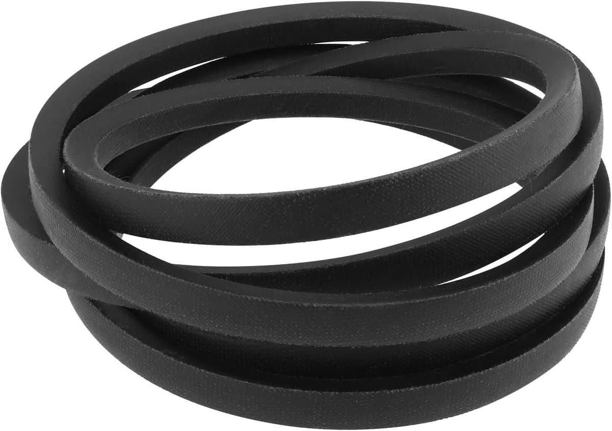 Maaier Aandrijfriem - Vervangende Riem Grasmaaier - Grasmaaier Onderhoud - Precisie Machinaal Bewerkt - 1/2" x 89" - Zwart — afbeelding 1