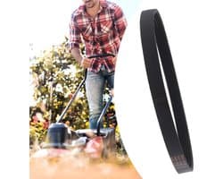 Aandrijfriem 12 mm breed - Rubber - Slijtvaste/duurzame riem - Compatibel met Flymo Turbo Lite 350/400 - Gesloten lus - Omtrek 416 mm - Grasmaaier Riem