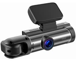 Dashcam Auto - Dashboard Camera - Rij Veiligheid - Dubbele Camera - 1080p Full HD - Zwart