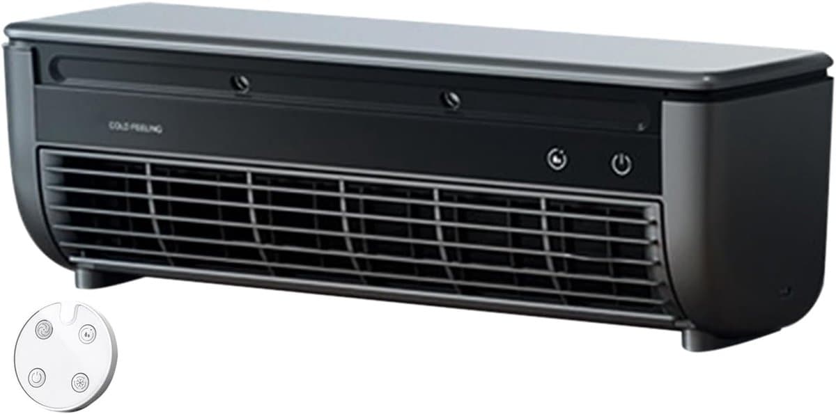 Mobiele aircooler snelle koeling draagbare luchtkoeler stil met afstandsbediening 20W — afbeelding 1