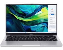 Aspire AL15-32P-C4PJ - Laptop - 15 inch - N4500 - 8GB - 128GB SSD - Zilver - incl 1 jaar Microsoft Personal 365