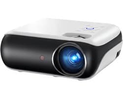 Lìon® Mini Beamer - Beamer - Projector - Wit - 21cm x 18cm x 10cm