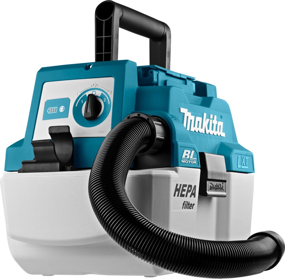 Makita DVC750LZX3 Accu Stofzuiger + Vloeistoffilter 18V Basic Body — afbeelding 1