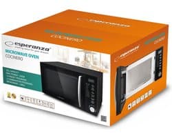 Esperanza COCINERO Black Combination microwave Countertop 20 L 1200 W
