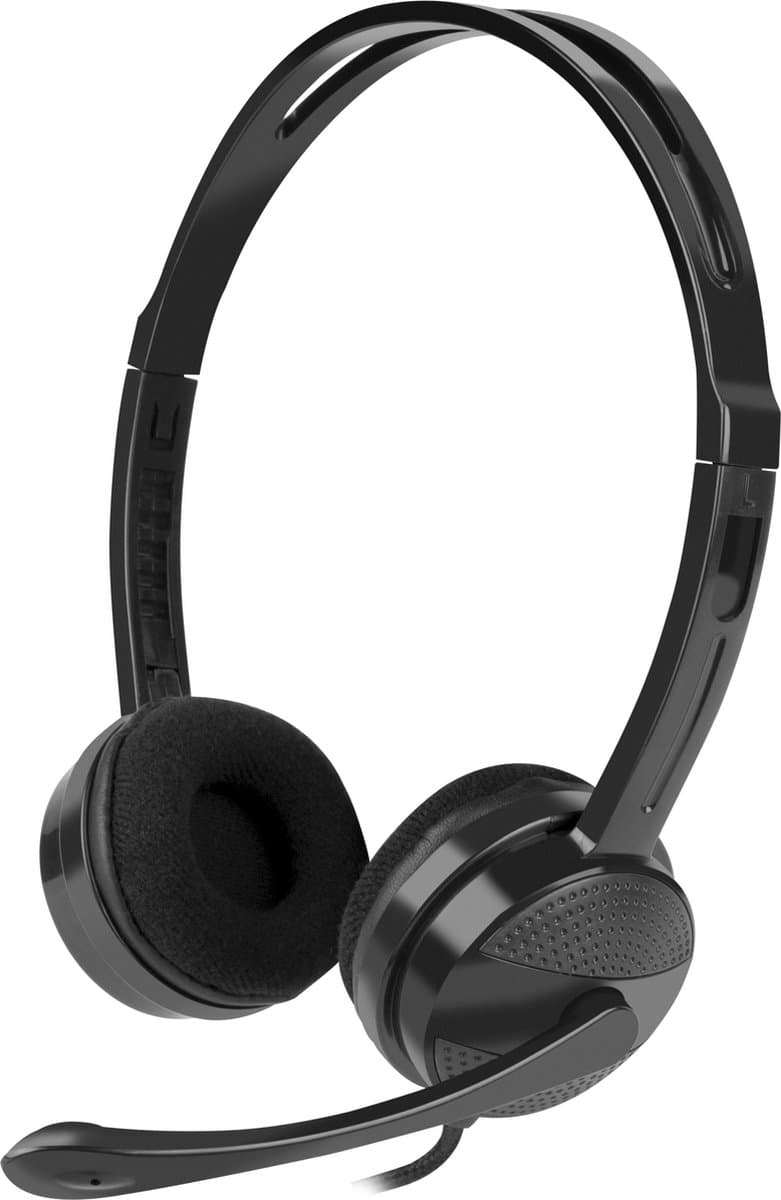 Natec Canary Go Headset – Gaming Headset met Microfoon – Zwart – 3.5mm — afbeelding 1