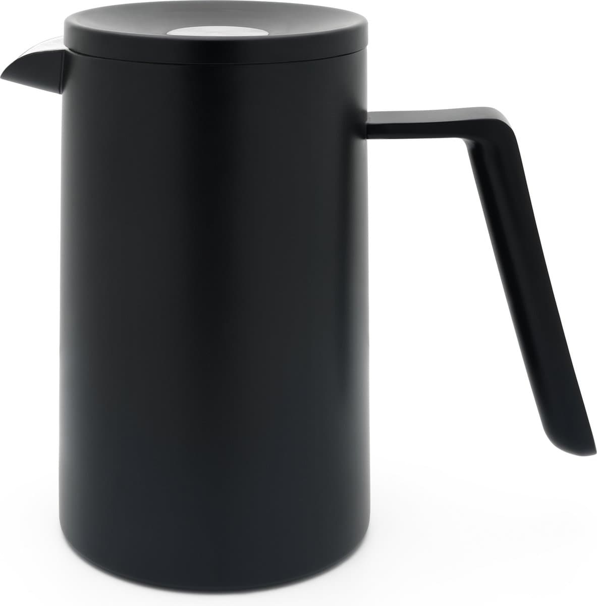 Leopold Vienna - French Press cafetière San Marco dubbelwandig 1L zwart — afbeelding 1