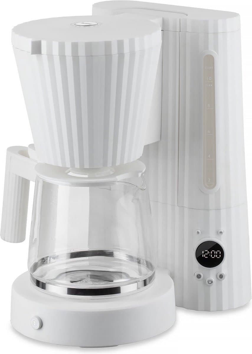 Alessi Plissé - Filter-Koffiezetapparaat - Wit — afbeelding 1