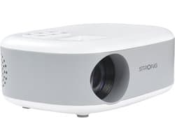 STRONG - N1 - Mini beamer - Full HD 1280x720p - Projector van 30” tot 200”- HDMI - USB - AV ingang - Audio uitgang - Lichtgewicht en compact