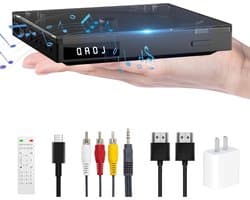 DVD Speler met HDMI - Externe DVD Speler - Blu Ray Spelers – Portable - Zwart