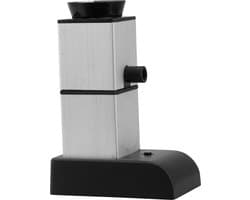 Ziva Smoker Compact koudroker vierkant staand zilver