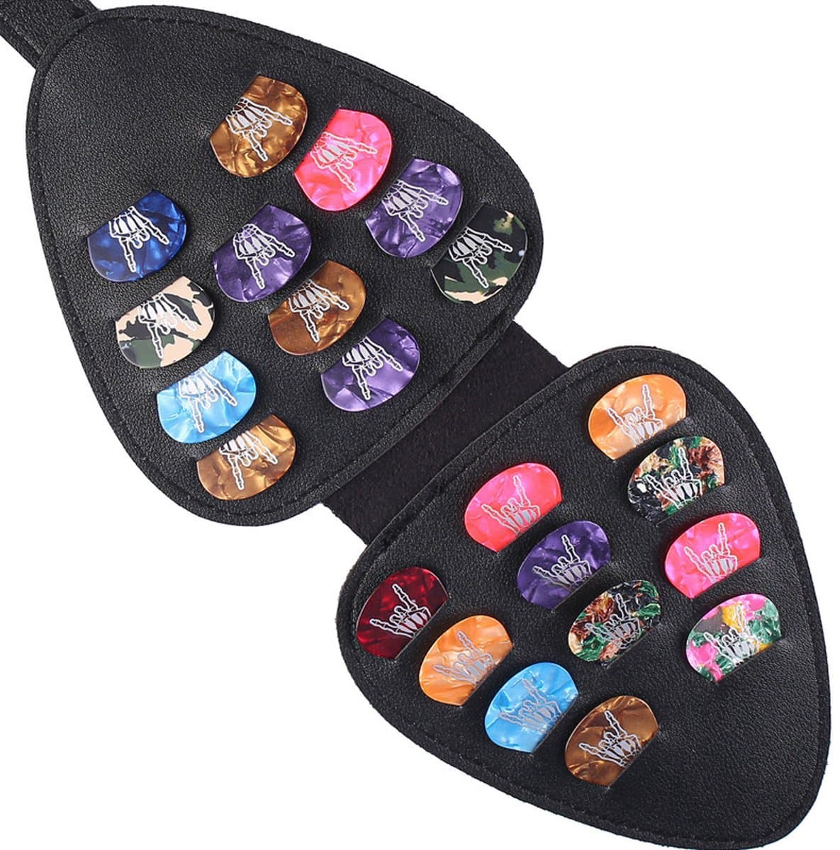 Gitaar Plectrum Set - Inclusief Opbergbox - Diverse Plectrums voor Gitaar en Basgitaar — afbeelding 1