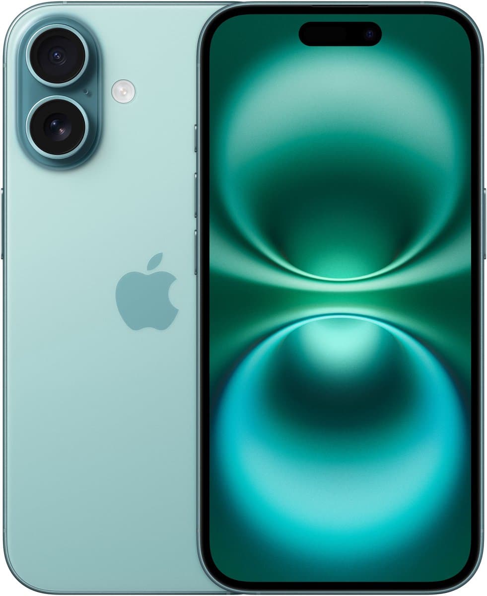 Apple iPhone 16 - 128GB - Groen — afbeelding 1