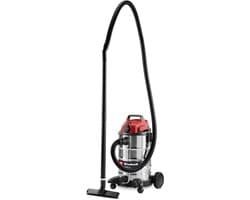 Einhell Elektrische Nat-/Droogzuiger TC-VC 3055 SA - 900 W - 190 mbar - 30 L - Automatisch stopcontact: 2000 W - Incl. diverse accessoires - Kunststof slang - 2-delige kunststof buis