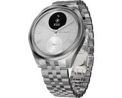 Withings ScanWatch Nova Brilliant - 39mm Hybride Smartwatch – ECG, AFib Detectie, SpO₂ Meter, Hartslagmeter, Slaaptracker, Menstruatiecyclus Tracking, 24/7 Temperatuurmeting, 35 Dagen Batterij, Saffierglas, 5 ATM Waterdicht