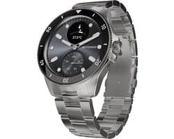 Withings ScanWatch Nova - 42mm Hybride Smartwatch - ECG, AFib Detectie, SpO₂ Meter, Hartslagmeter, Slaaptracker, 24/7 Temperatuurmeting, 35 Dagen Batteri, Saffierglas, 10 ATM Waterdicht