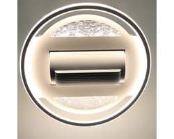 Moderne witte plafondventilator