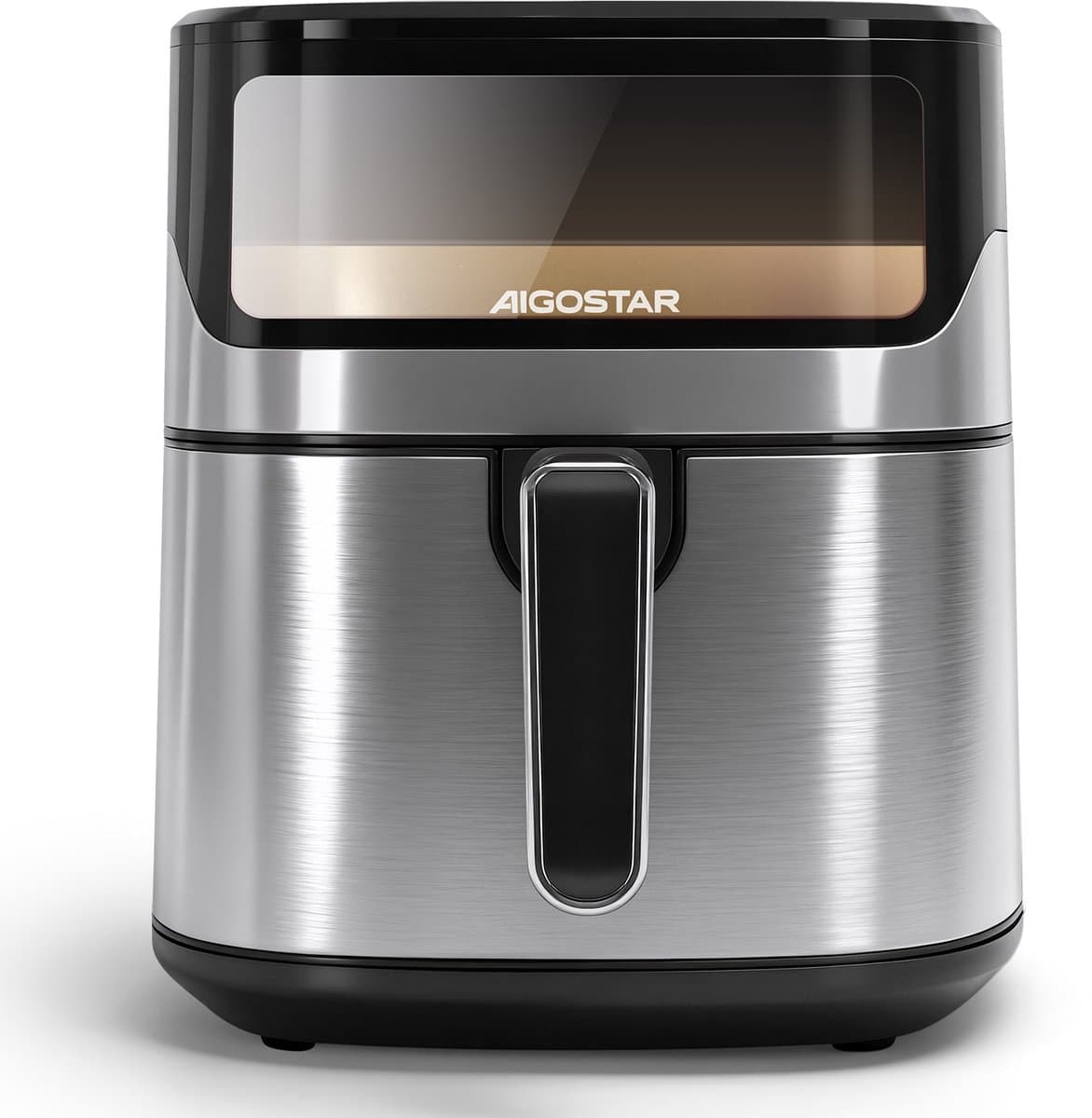 Aigostar 30AX1 Balloon - 6,5L Airfryer - Heteluchtfriteuse met kijkvenster - 1600W - 13 Programma's - Gezond Koken zonder Olie — afbeelding 1