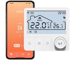 Slimme WiFi Boiler Thermostaat met App en Spraakbediening