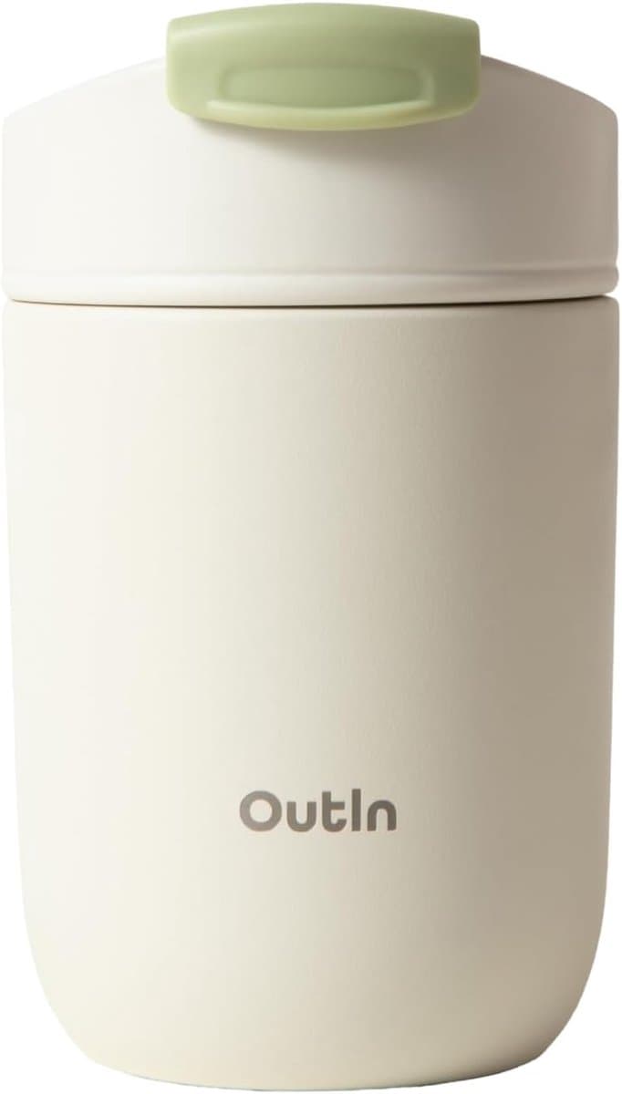 OutIn Travel Tumbler - Zandwit - Beker — afbeelding 1