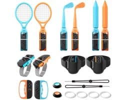 OneGamer® - Switch Sports Accessoires Set – Geschikt voor Nintendo Switch 2 Sports Games - 18 in 1 Set