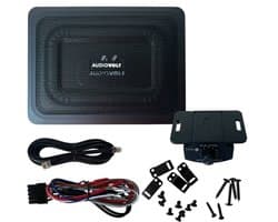 Audiovolt AV-RS200S | Actieve Underseat Subwoofer + RCA Kabels