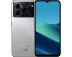 DOOGEE Note 56 Smartphone - 24 GB RAM + 64GB ROM - 6,56 inch 90Hz - 4G Dual SIM - 6150mAh - GPS - Anroid16 - GPS - Zilver