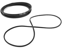 Aandrijfriem Grasmaaier - Vervangende Riem - Gazon Onderhoud - Duurzaam Rubber Materiaal - 1 2 inch x 88 inch - Zwart