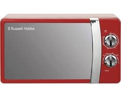 Compacte Magnetron met 5 Vermogensstanden en Ontdooifunctie 17L Rood