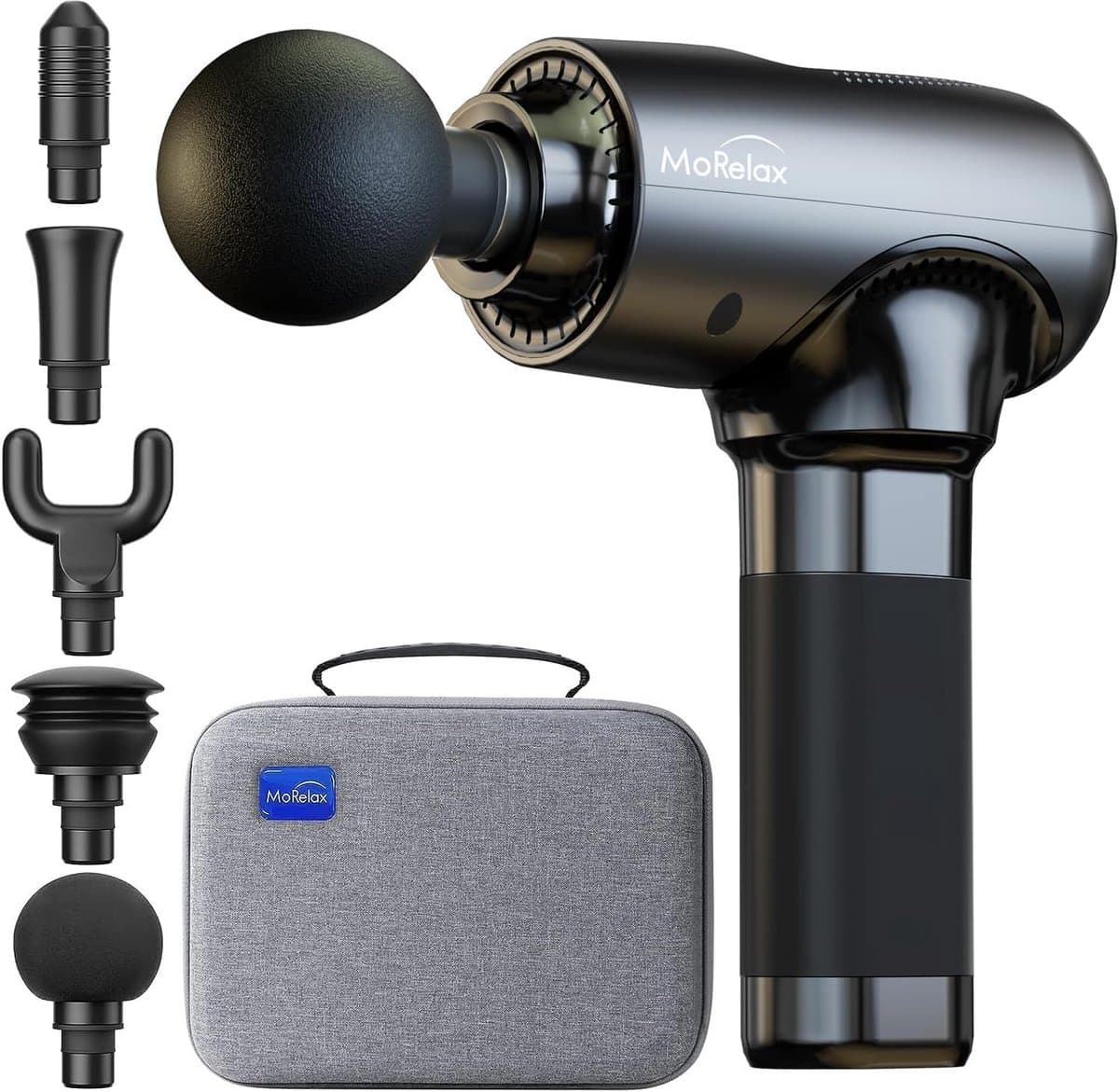 Massagepistool voor Diepe Spiermassage - 3200 RPM, Draadloos met USB-C Opladen — afbeelding 1