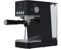 Wartmann WM-2501 EM (270278) Espressomachine 20 Bar – Voor Capsules & Gemalen Koffie met Stoompijp RVS