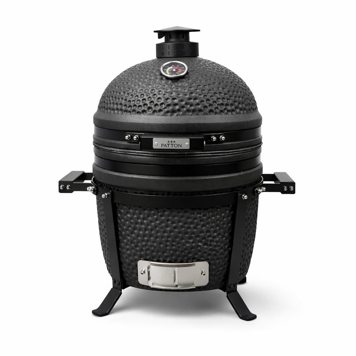Patton Premium Compact 15" Kamado - Rooster Ø33,5 cm - Matzwart — afbeelding 1