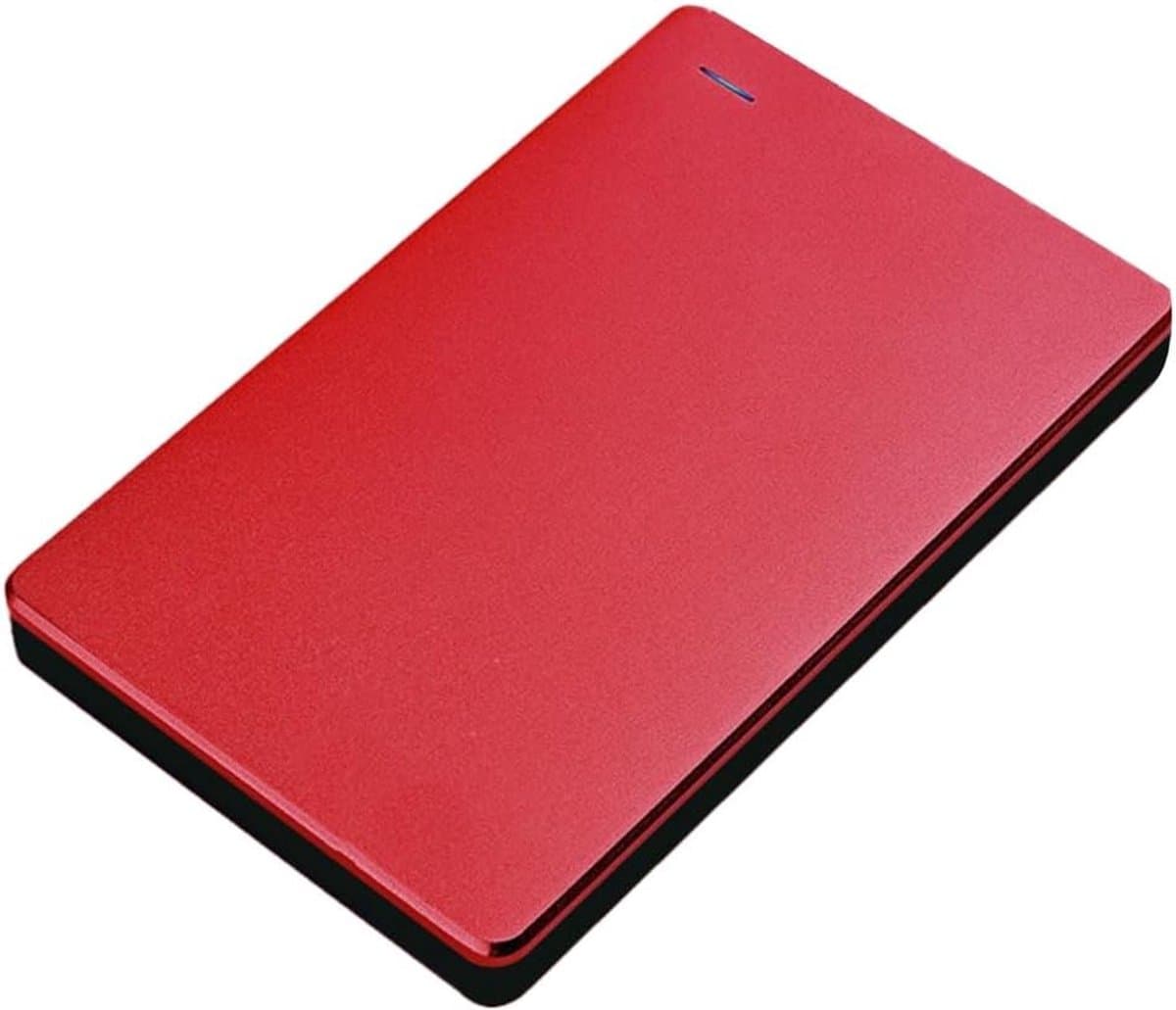 Externe Harde Schijf - Mobiele Opslag - Data Back-up - Snelle USB 3.0 - 1 TB - Rood — afbeelding 1