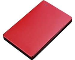 Externe Harde Schijf - Mobiele Opslag - Data Back-up - Snelle USB 3.0 - 1 TB - Rood