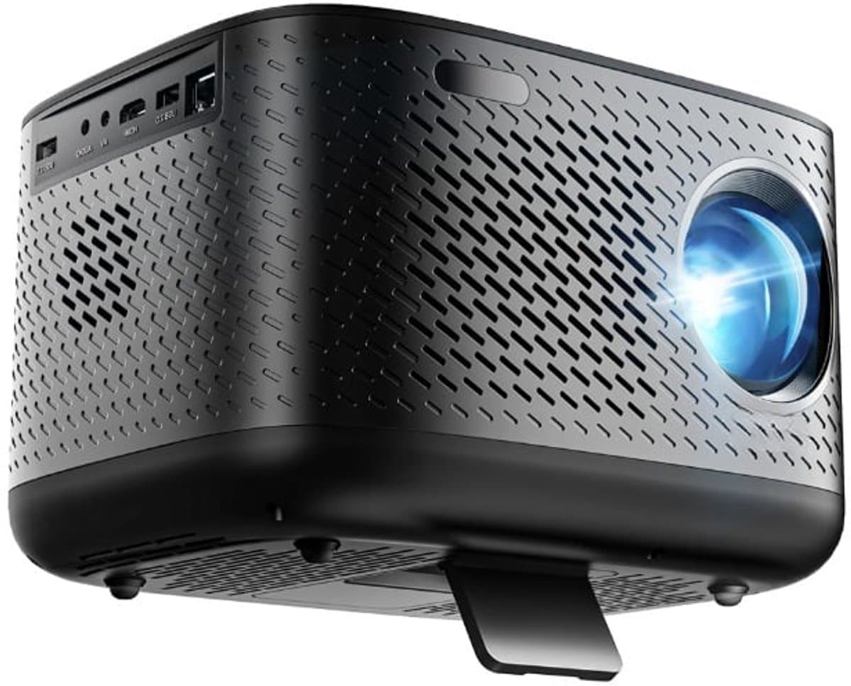 Mini Beamer - Projector - Digitale Beamer - Draagbaar - 1080P - Met Netflix - Autofocus - 26000LM - 4K Projector - Bluetooth Beamer - 700 ANSI - 110W - WiFi 5G - Android 9.0 system - Zwart — afbeelding 1