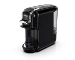 HiBREW H2A 4-in-1 Koffiezetapparaat voor Koude/Warme Extractie - Koffiesterkte Handmatig Instelbaar - 19 Bar Hoge Extractie - Afneembaar Waterreservoir van 600 ml - Bescherming Tegen Droogkoken - Zwart