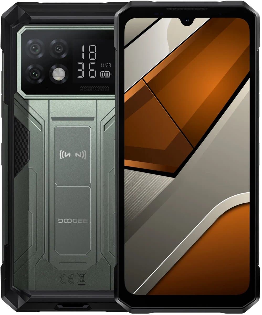 DOOGEE S200 Max – Rugged Smartphone – 36GB RAM + 512GB – 22000mAh batterij – 108MP Camera – 6,72” FHD+ 120Hz – Zwart — afbeelding 1